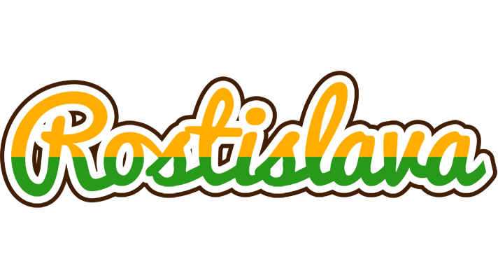 Rostislava banana logo
