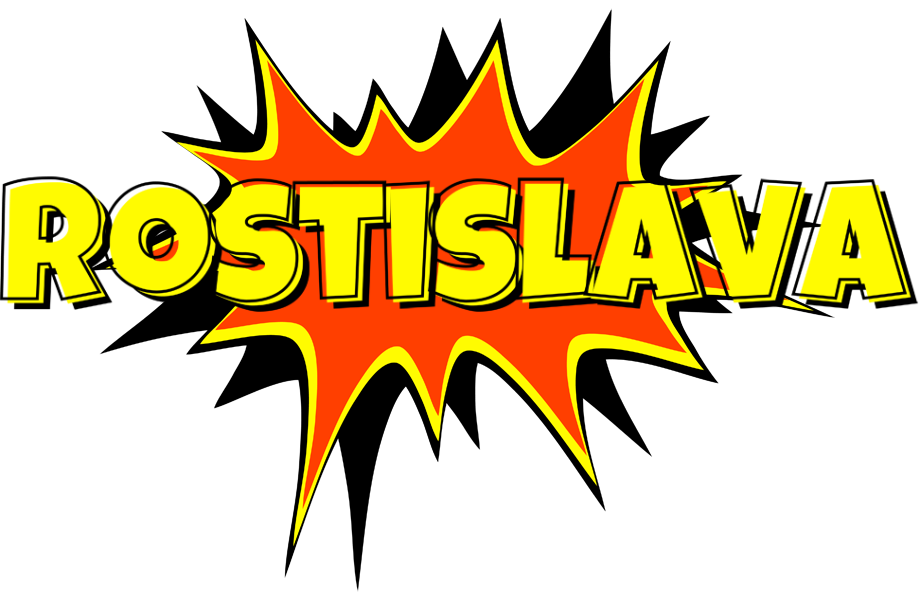 Rostislava bazinga logo