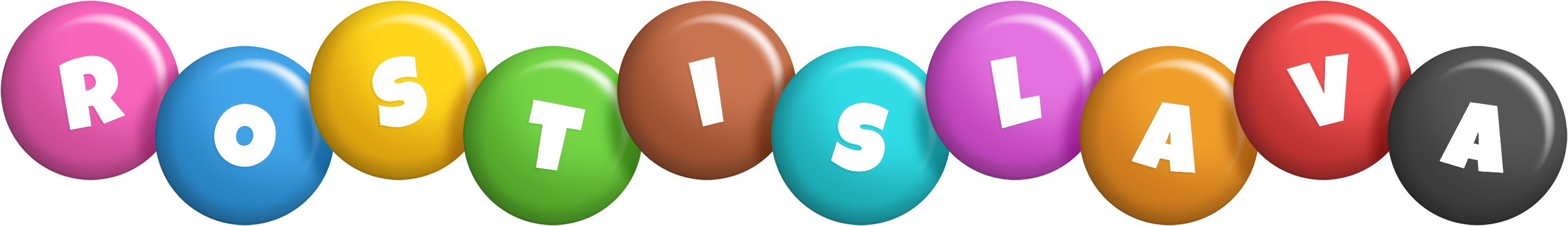 Rostislava candy logo
