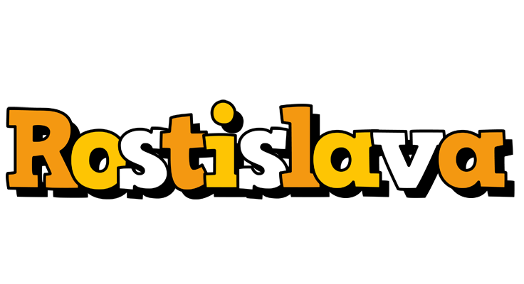 Rostislava cartoon logo
