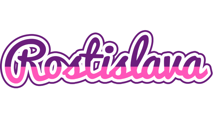 Rostislava cheerful logo