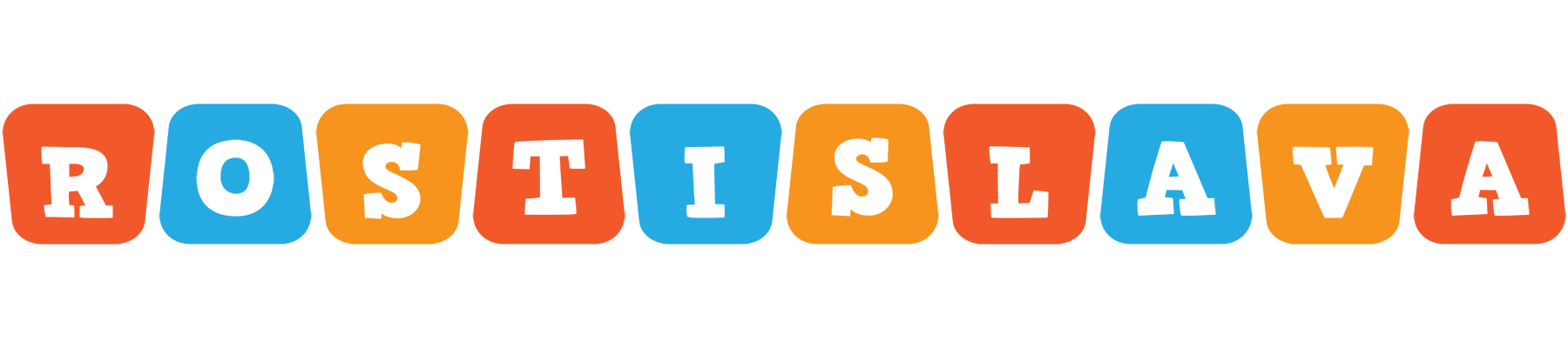 Rostislava comics logo