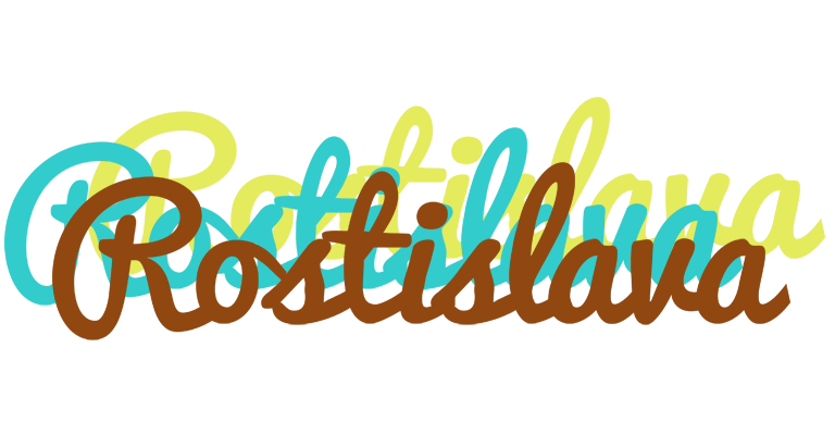 Rostislava cupcake logo