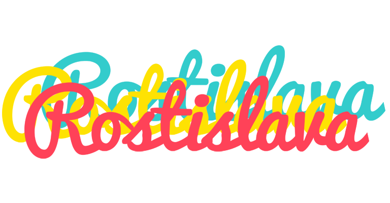 Rostislava disco logo