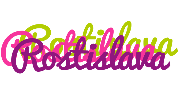 Rostislava flowers logo