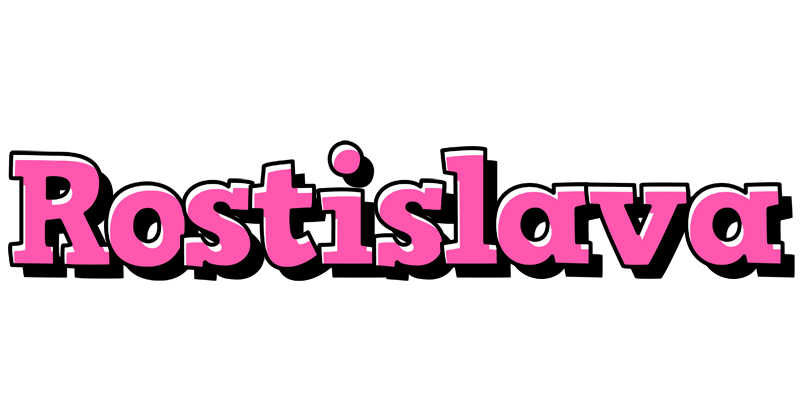 Rostislava girlish logo