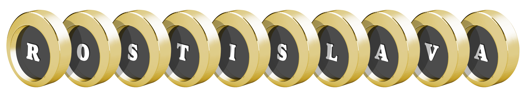 Rostislava gold logo