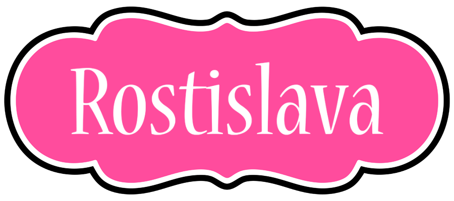 Rostislava invitation logo