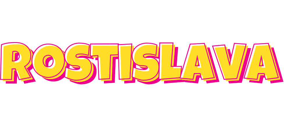 Rostislava kaboom logo