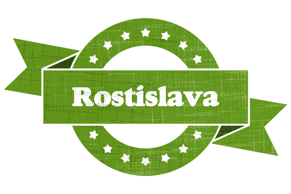 Rostislava natural logo