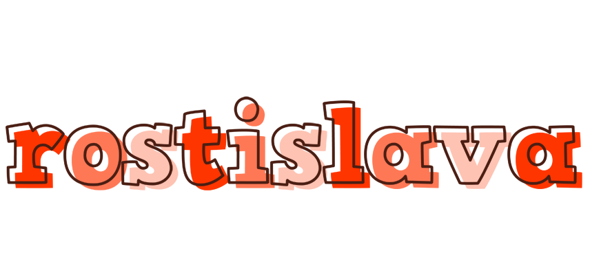 Rostislava paint logo