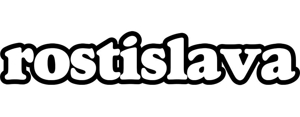 Rostislava panda logo