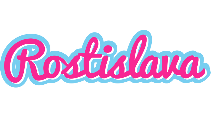 Rostislava popstar logo