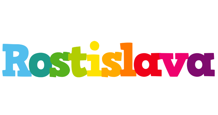 Rostislava rainbows logo