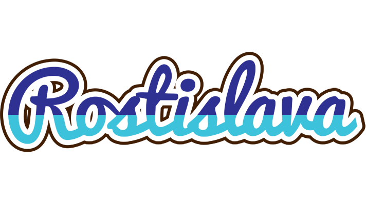 Rostislava raining logo