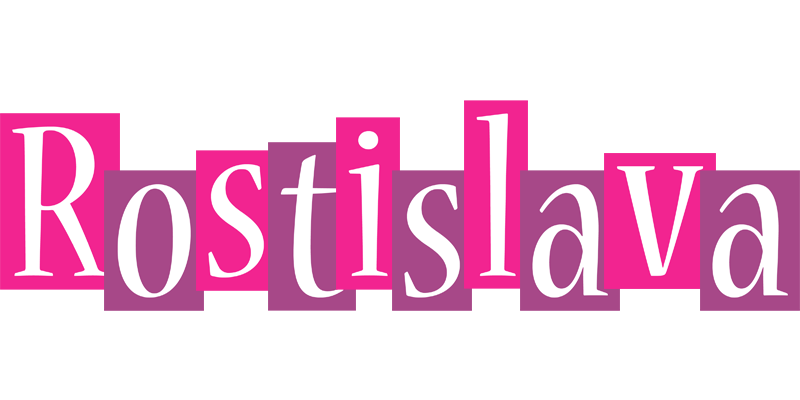 Rostislava whine logo