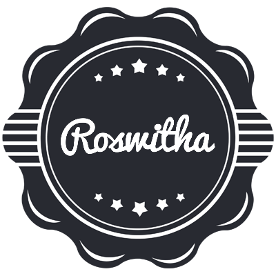 Roswitha badge logo