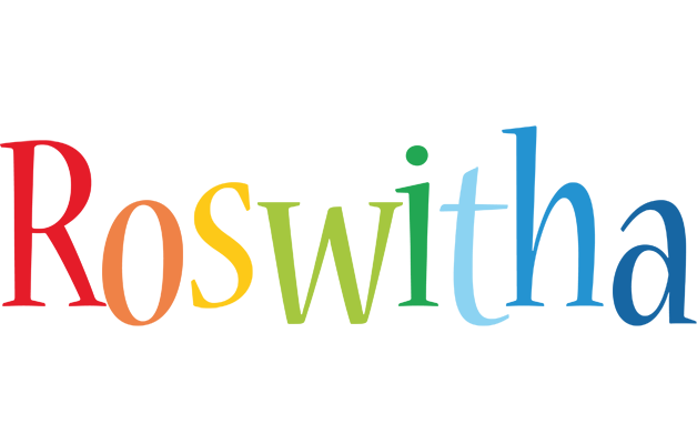 Roswitha birthday logo