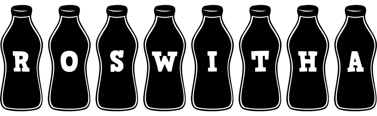 Roswitha bottle logo