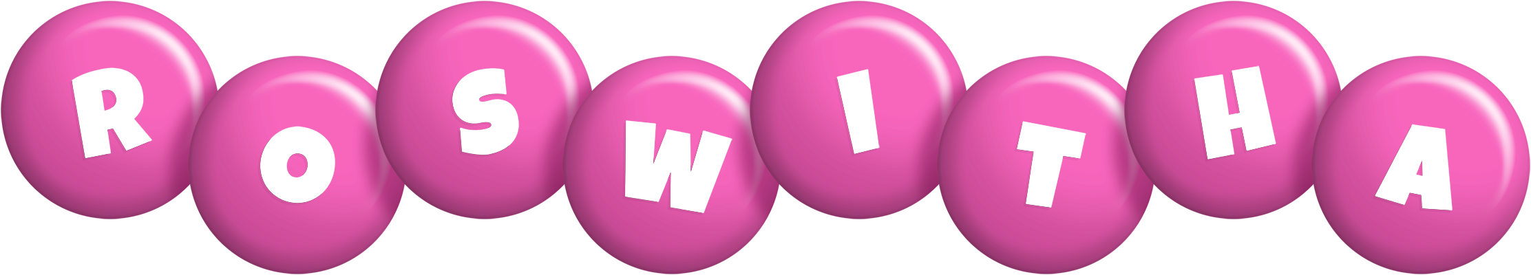 Roswitha candy-pink logo