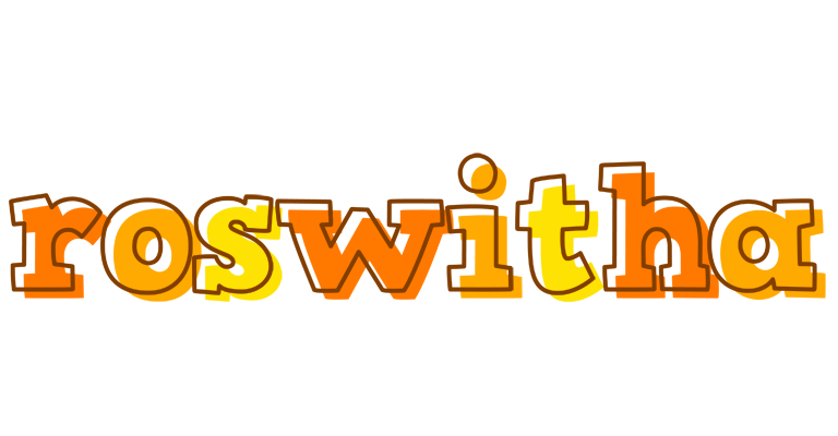 Roswitha desert logo