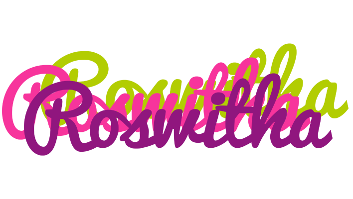 Roswitha flowers logo