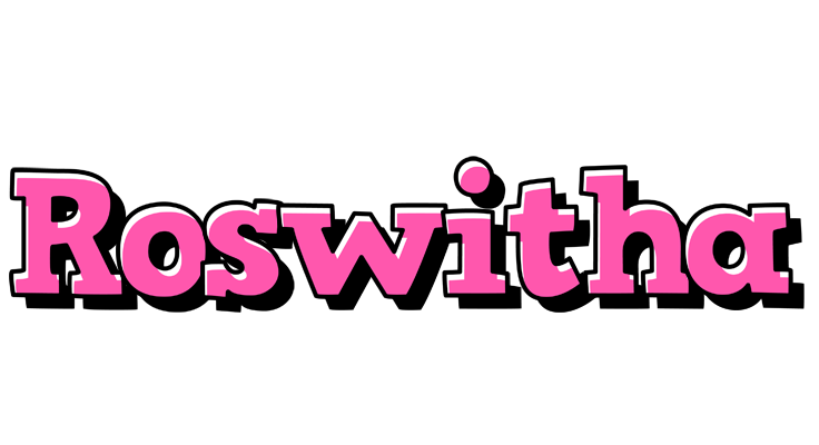 Roswitha girlish logo
