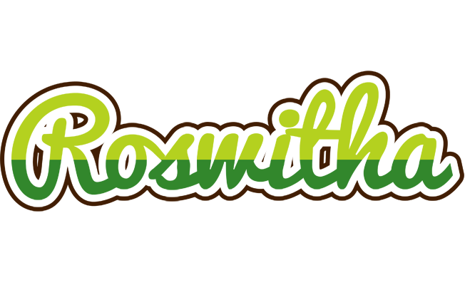 Roswitha golfing logo