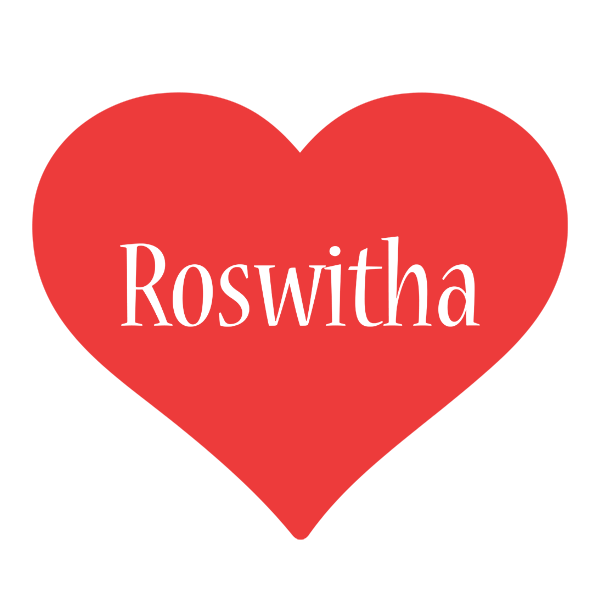Roswitha love logo