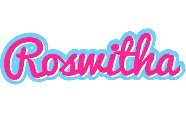 Roswitha popstar logo