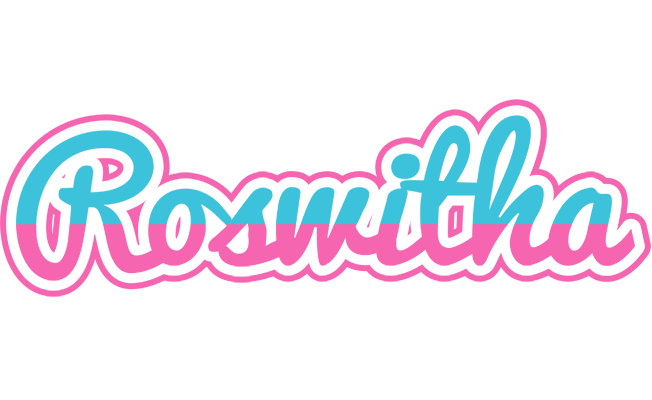 Roswitha woman logo