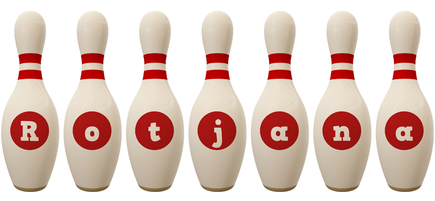 Rotjana bowling-pin logo