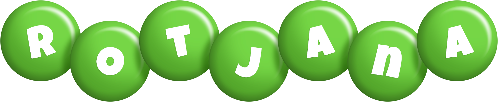 Rotjana candy-green logo