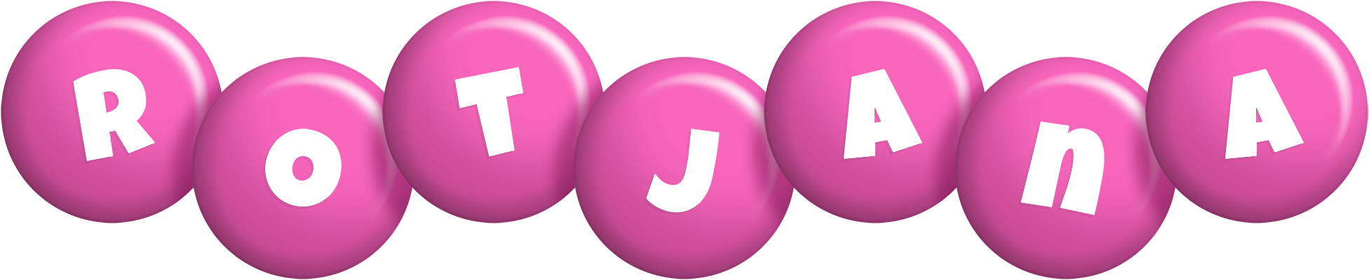 Rotjana candy-pink logo