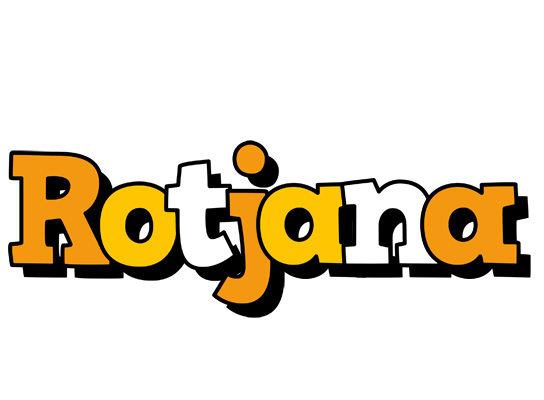 Rotjana cartoon logo