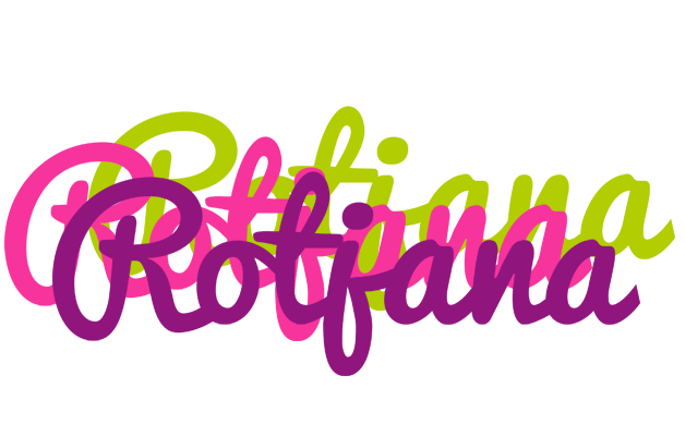 Rotjana flowers logo