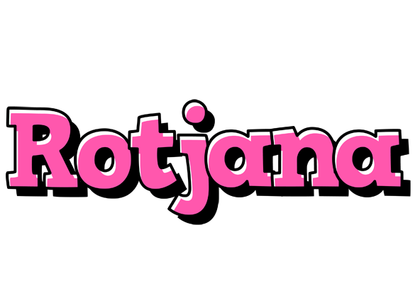 Rotjana girlish logo