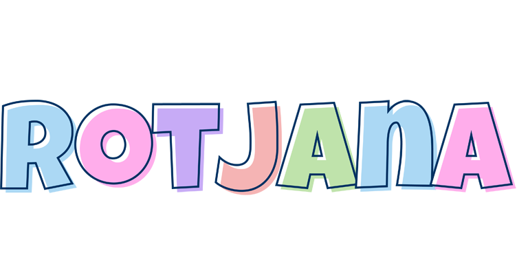 Rotjana pastel logo