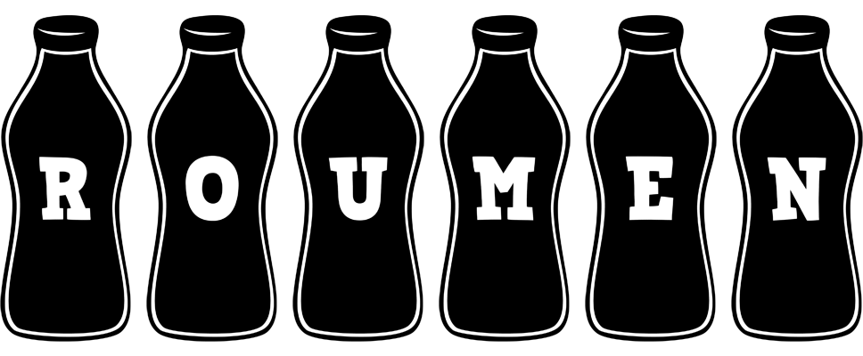 Roumen bottle logo
