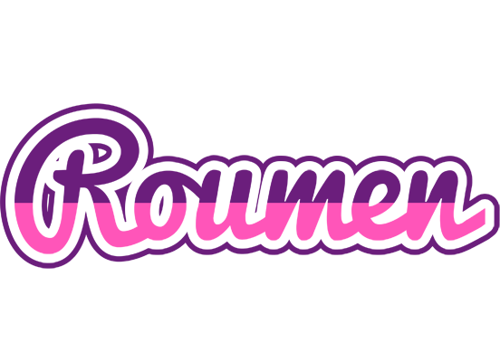 Roumen cheerful logo