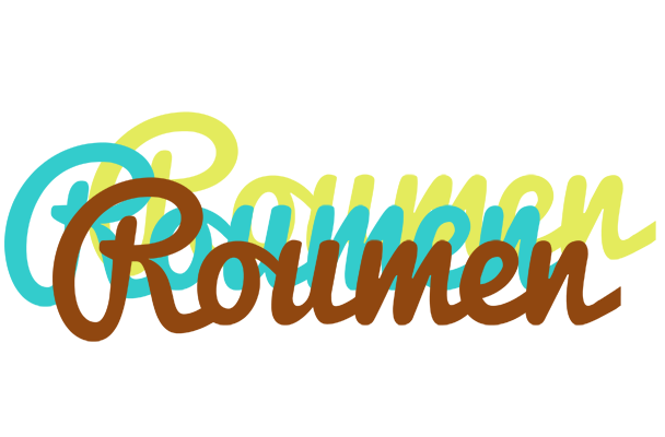Roumen cupcake logo