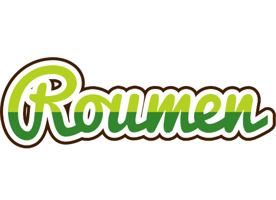 Roumen golfing logo