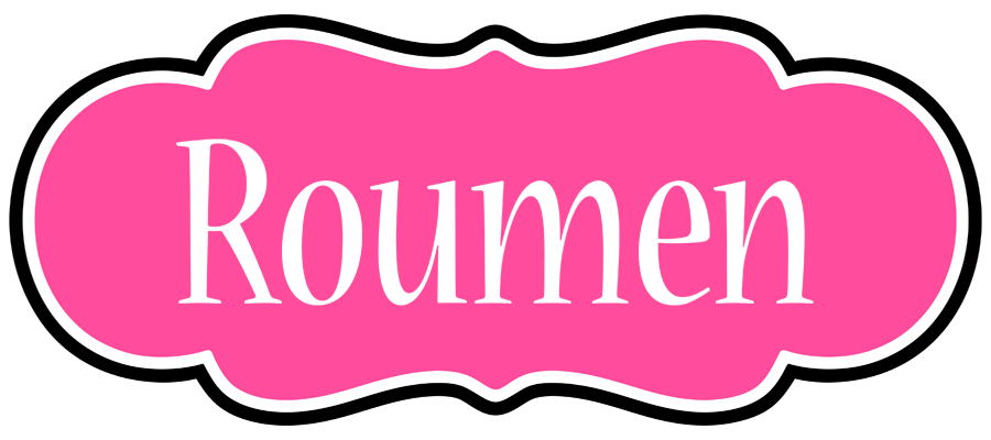 Roumen invitation logo