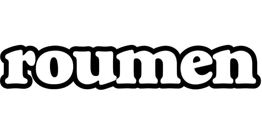 Roumen panda logo