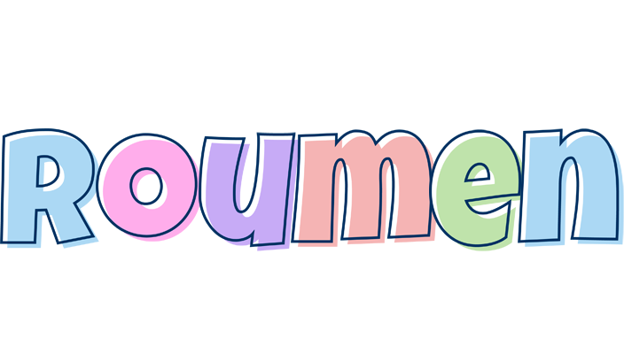 Roumen pastel logo