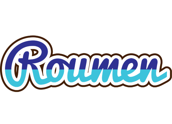 Roumen raining logo