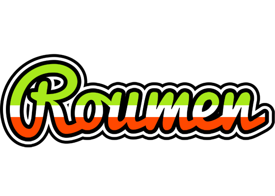 Roumen superfun logo