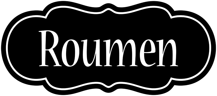 Roumen welcome logo