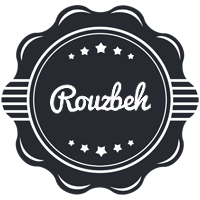 Rouzbeh badge logo