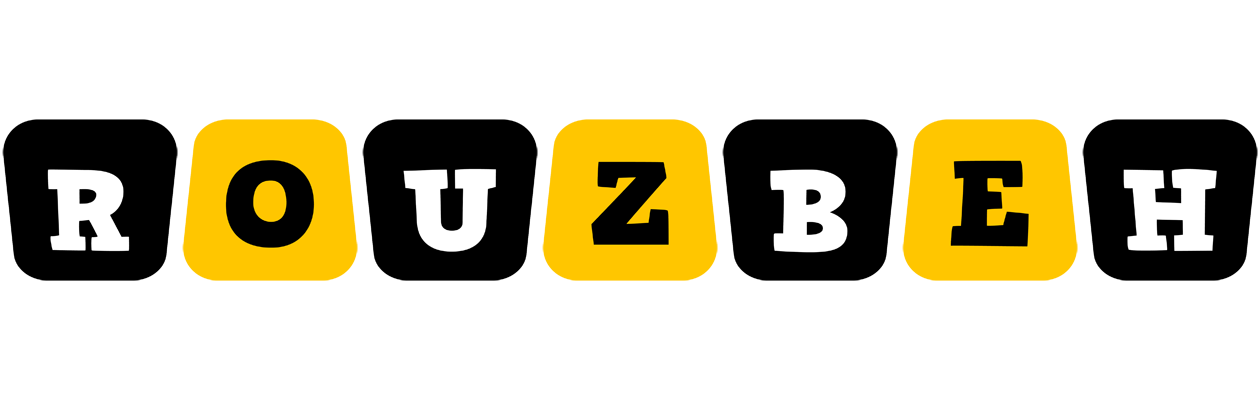 Rouzbeh boots logo